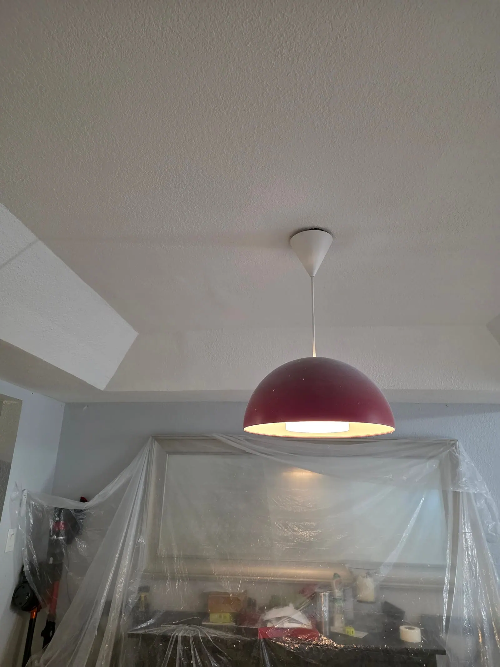 Interior after PalmPro ceiling and wall painting